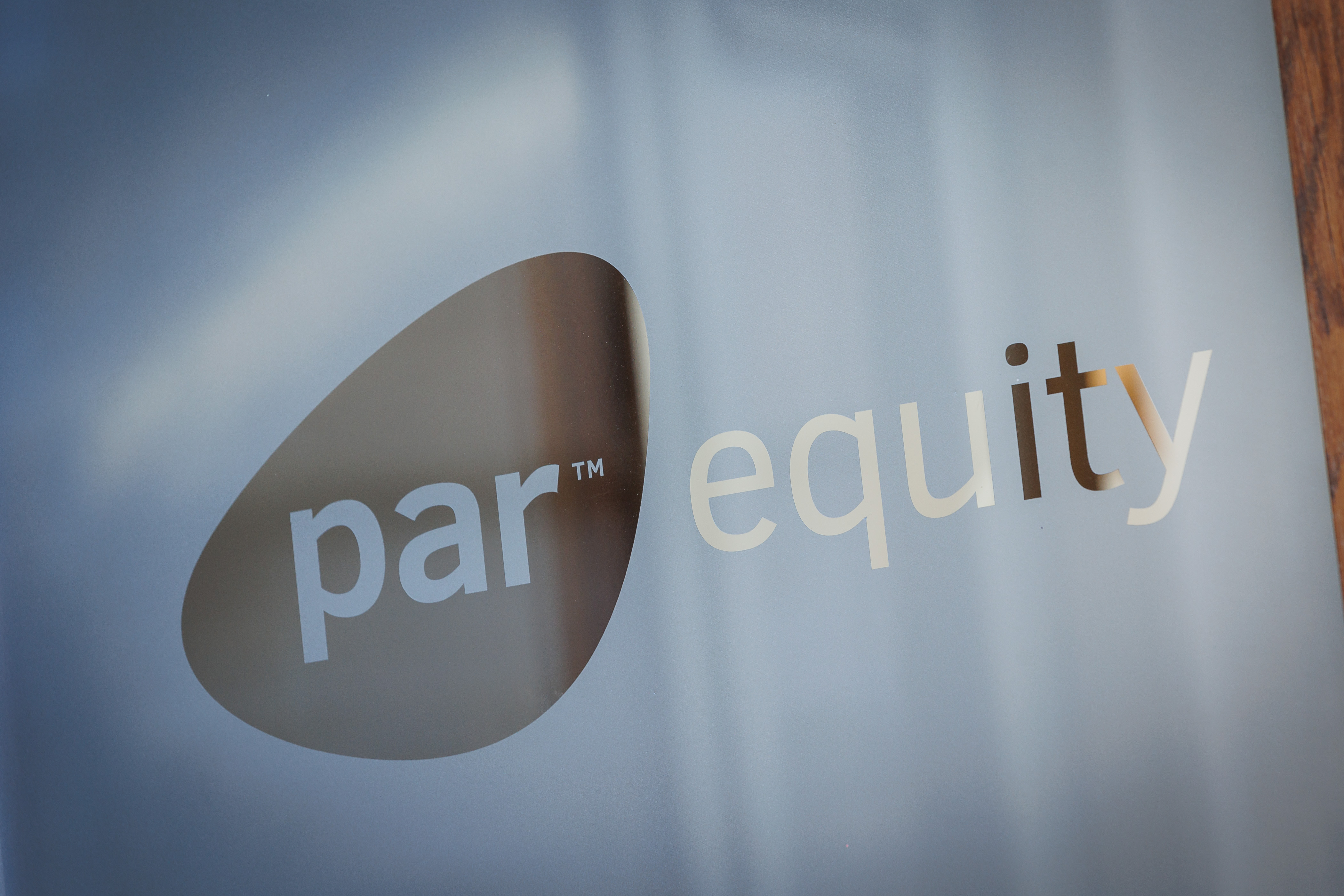 close up of Par Equity logo