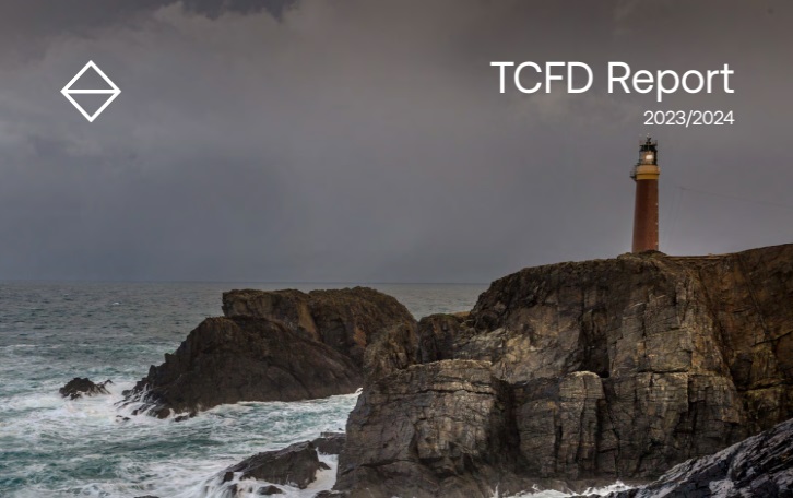 image of lighthouse on rock