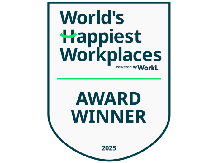 worlds happiest workplaces logo