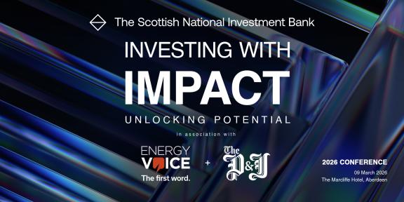 Investing with impact banner