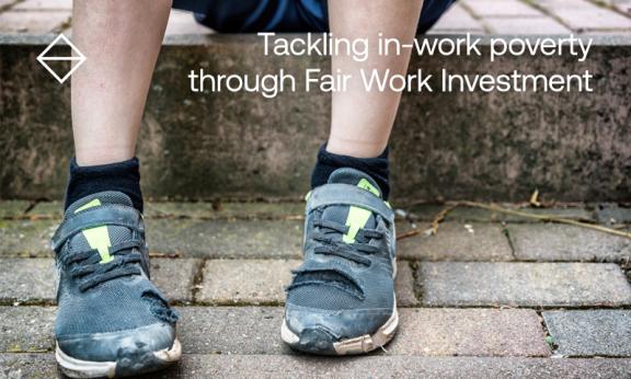 Children's shoes sitting on edge of pavement 